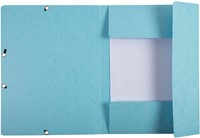 Exacompta Aquarel elastomap uit glanskarton, ft A4, met 3 kleppen en elastiek, in geassorteerde kleuren-2