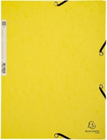 Exacompta Aquarel elastomap uit glanskarton, ft A4, met 3 kleppen en elastiek, in geassorteerde kleuren-2
