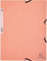 Exacompta Aquarel elastomap uit glanskarton, ft A4, met 3 kleppen en elastiek, in geassorteerde kleuren-3