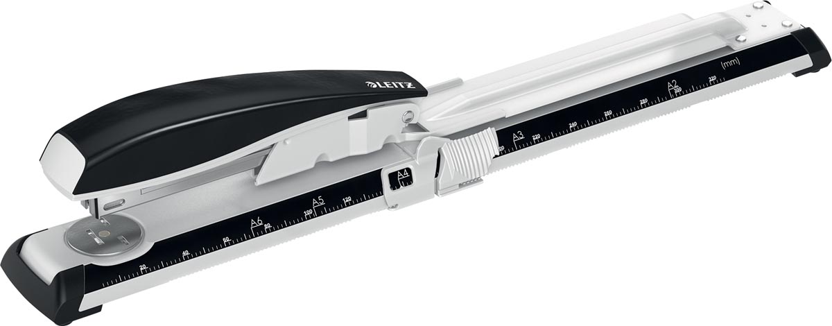 Leitz NeXXt metalen langarm nietmachine 40 vel zwart afbeelding