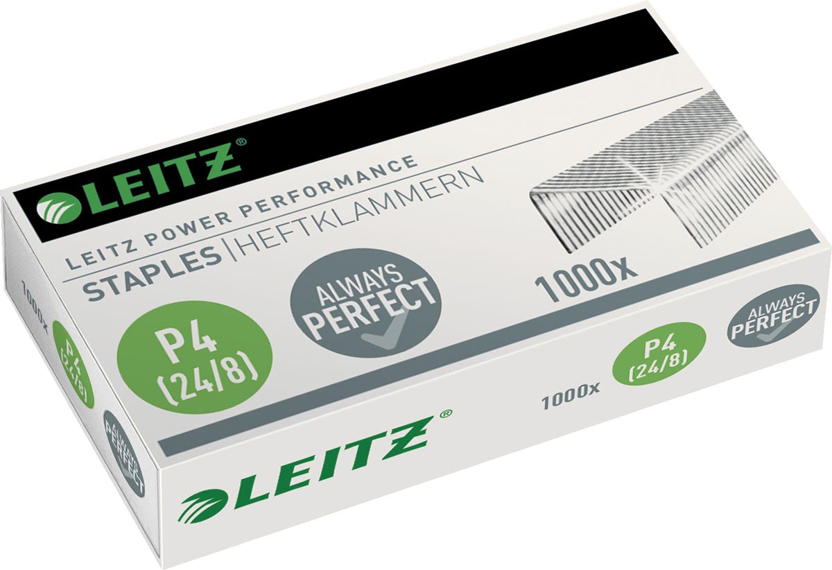 Leitz nietjes 24/8, doos met 1000 nietjes afbeelding