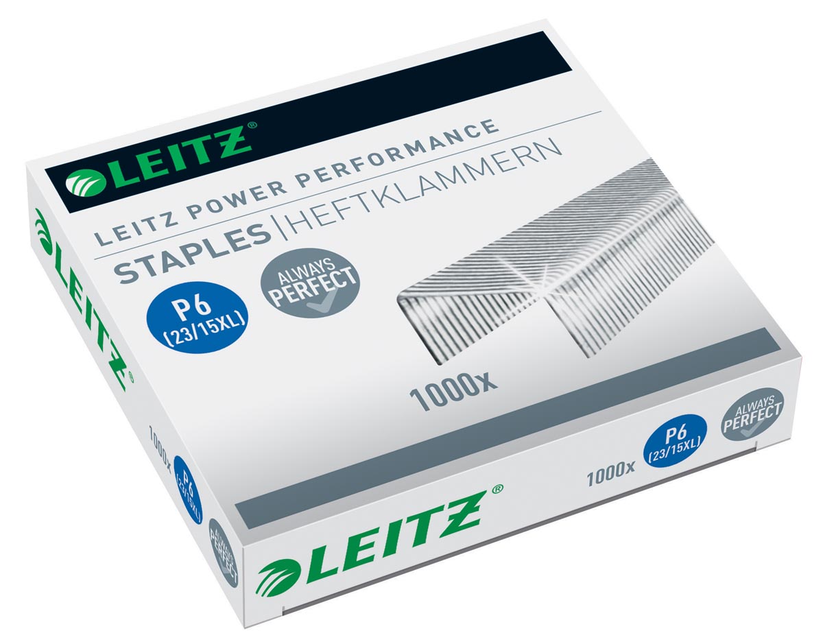 Leitz nietjes 23/15, doos met 1000 nietjes afbeelding