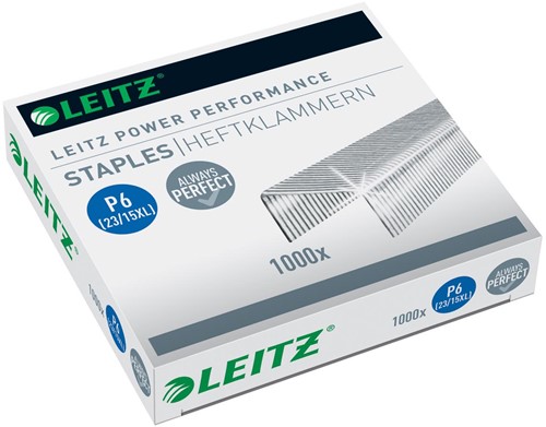 Leitz nietjes 23/15, doos met 1000 nietjes