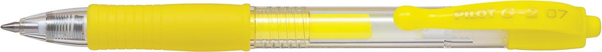 Pilot roller intrekbare Gelpen G-2 neongeel