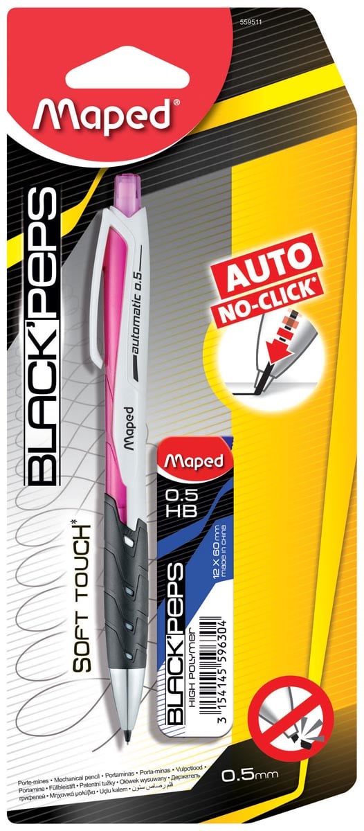 Maped vulpotlood Auto 0,5 mm + vulling op blister afbeelding