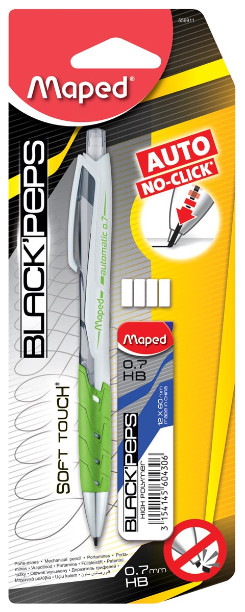 Maped vulpotlood Auto 0,7 mm + vulling op blister afbeelding
