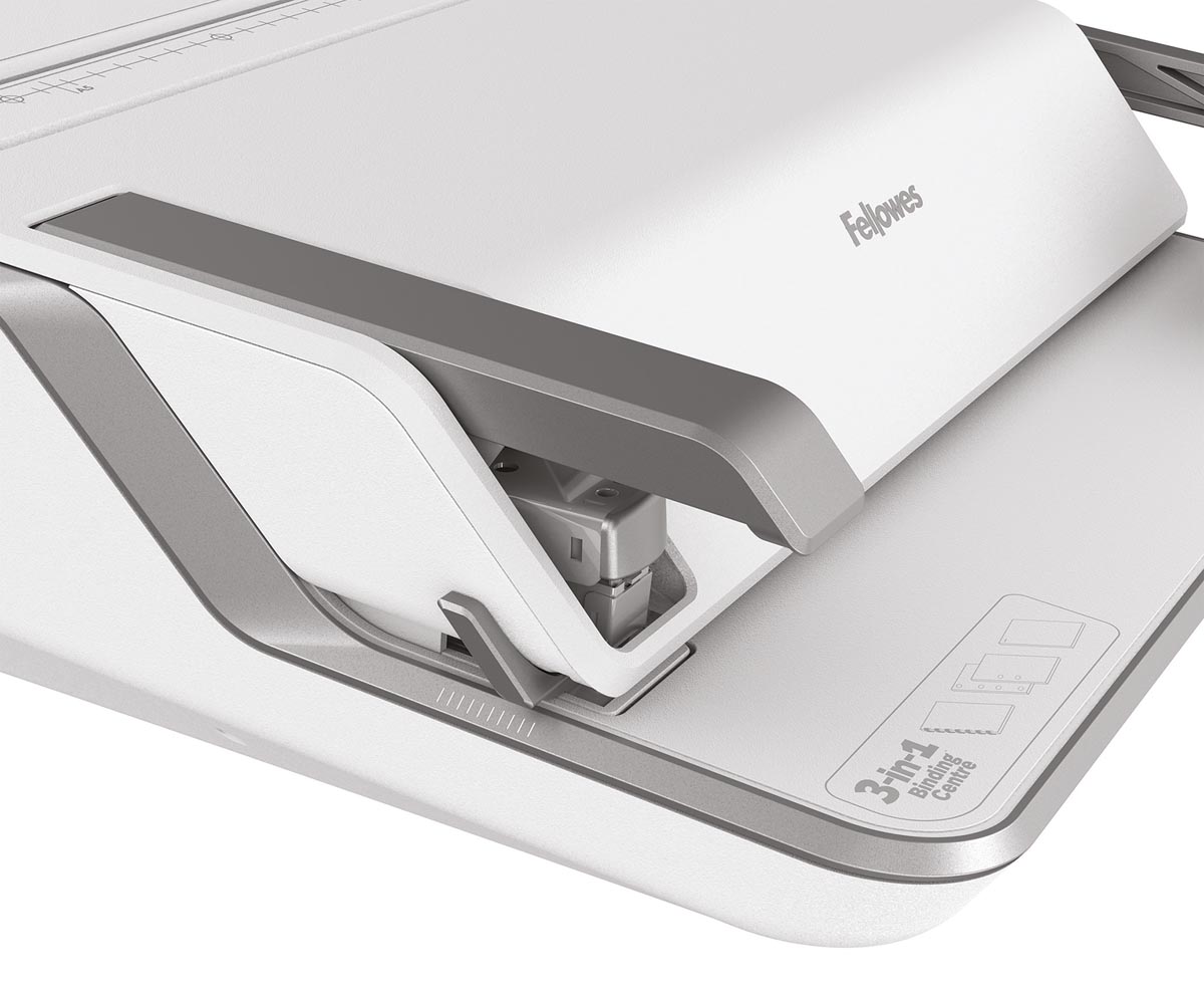 Fellowes Lyra 3-in-1 inbindstation inbinden, nieten en perforeren in 1 machine