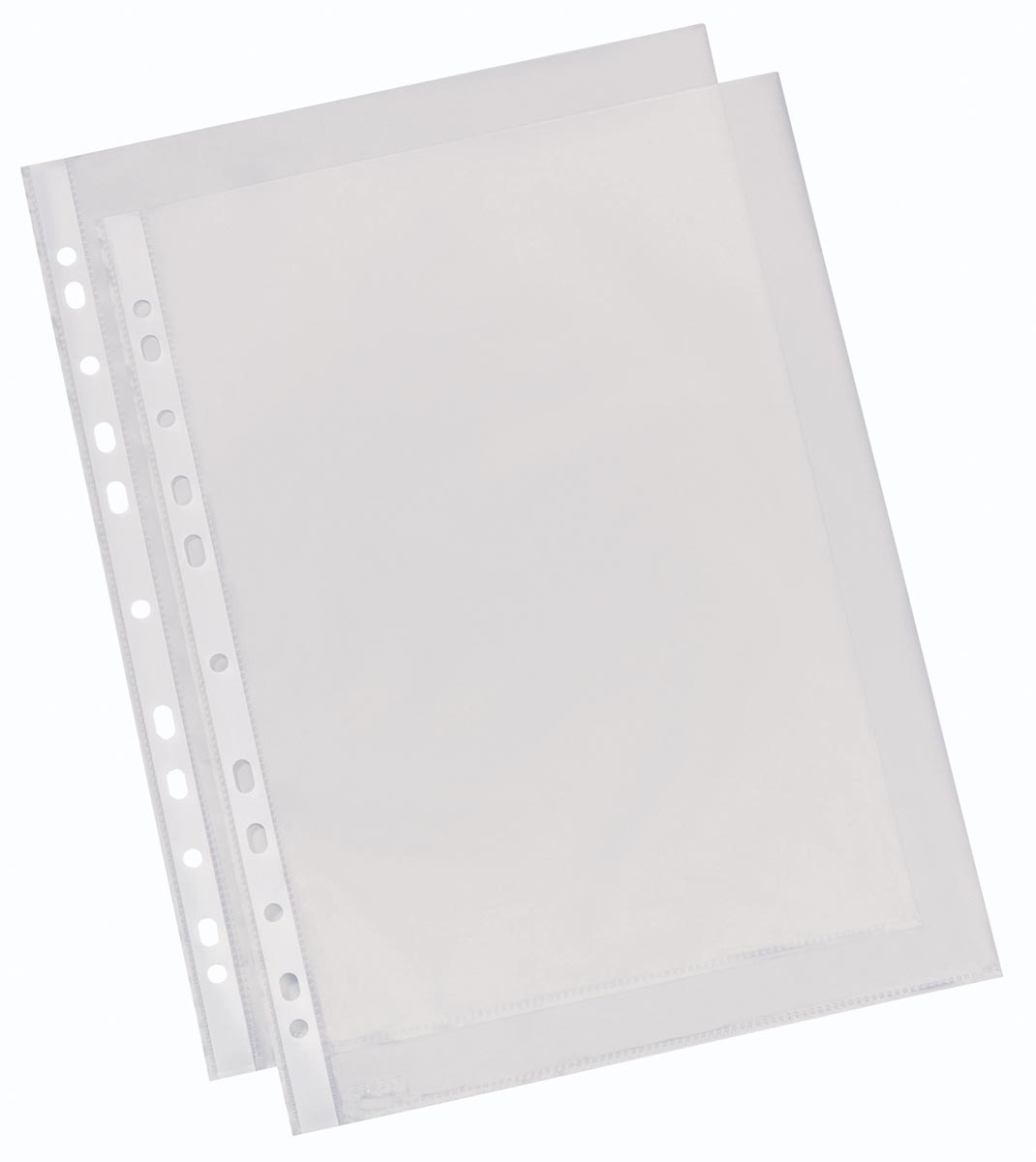 Esselte geperforeerde showtas glashelder, standaard, 60 micron