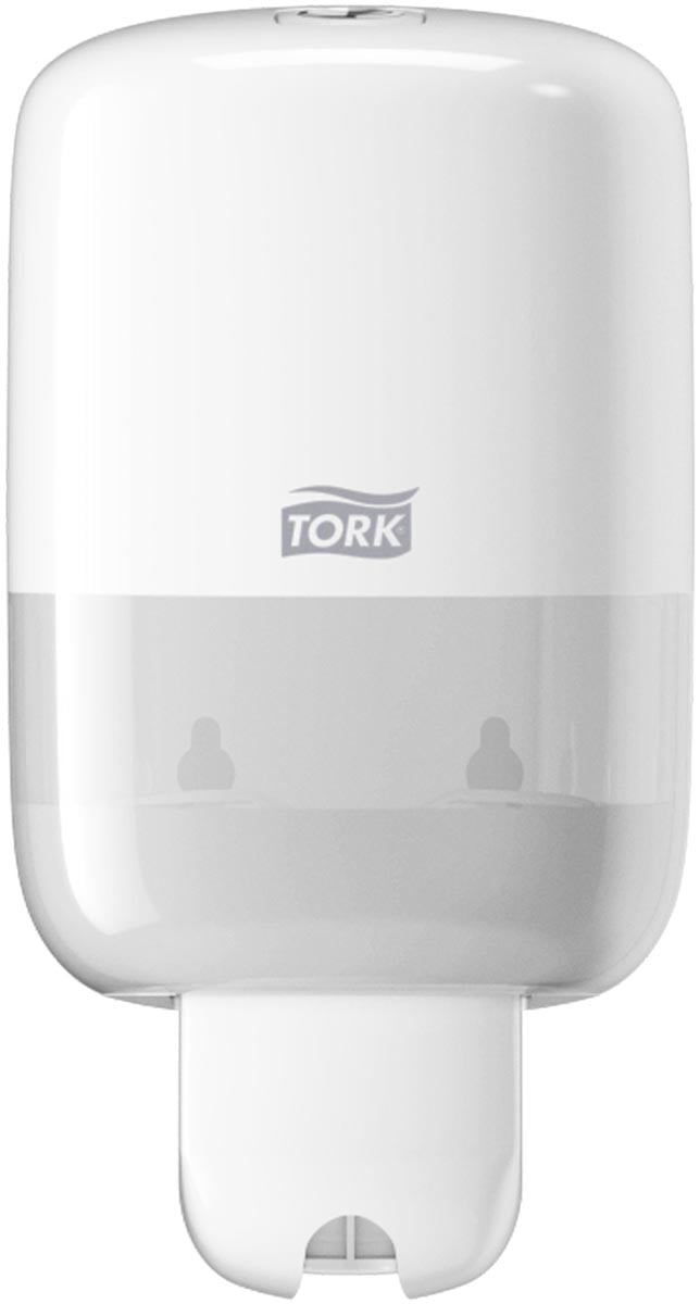 Tork Mini zeepdispenser, systeem S2, wit Tork Mini zeepdispenser, systeem S2, wit