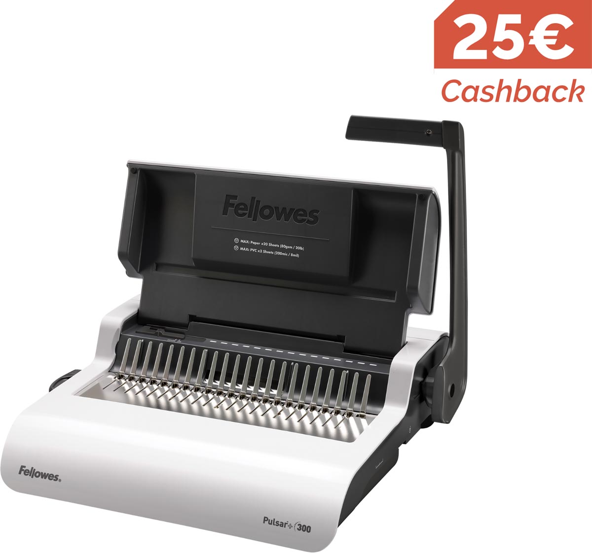 Fellowes manuele inbindmachine Pulsar +300