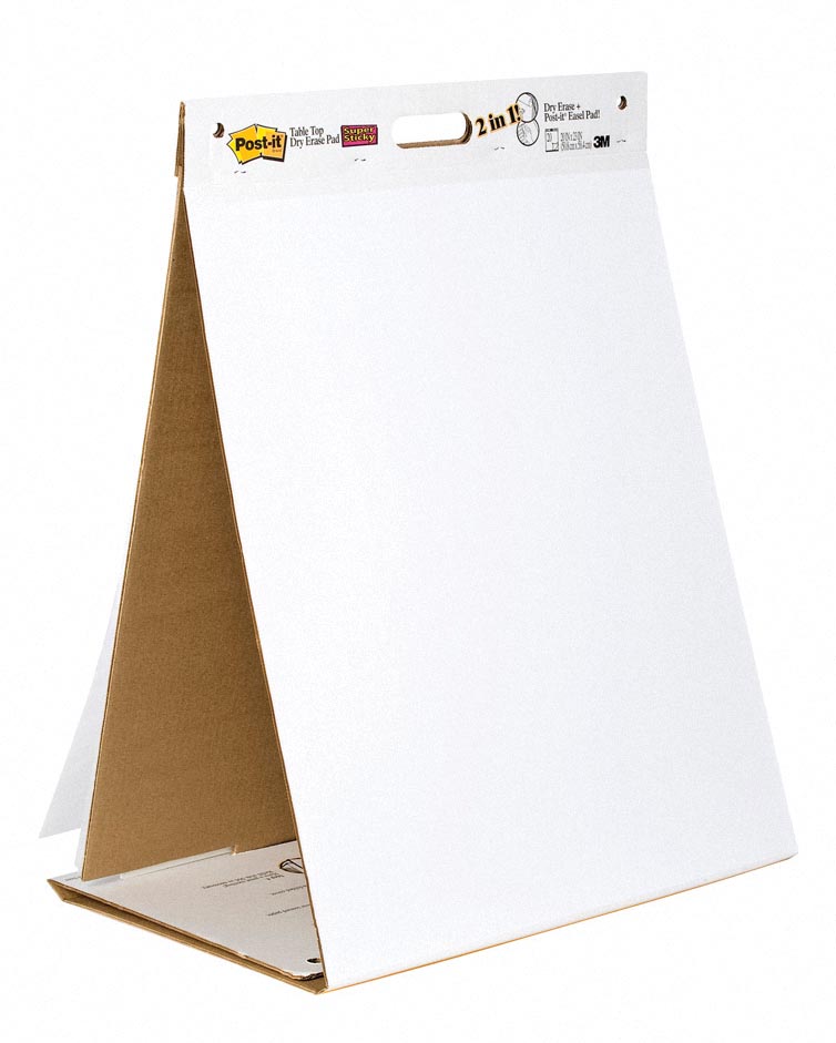 Post-it Table Top Dry Erase, ft 8,4 cm x 50,8 cm, 20 vel