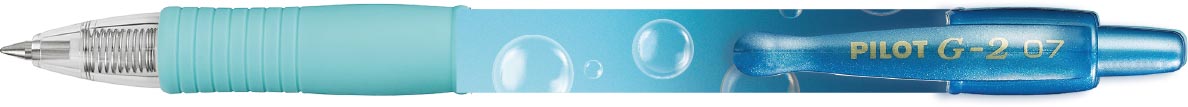 Pilot roller G-2 Bubble, medium, blauw afbeelding