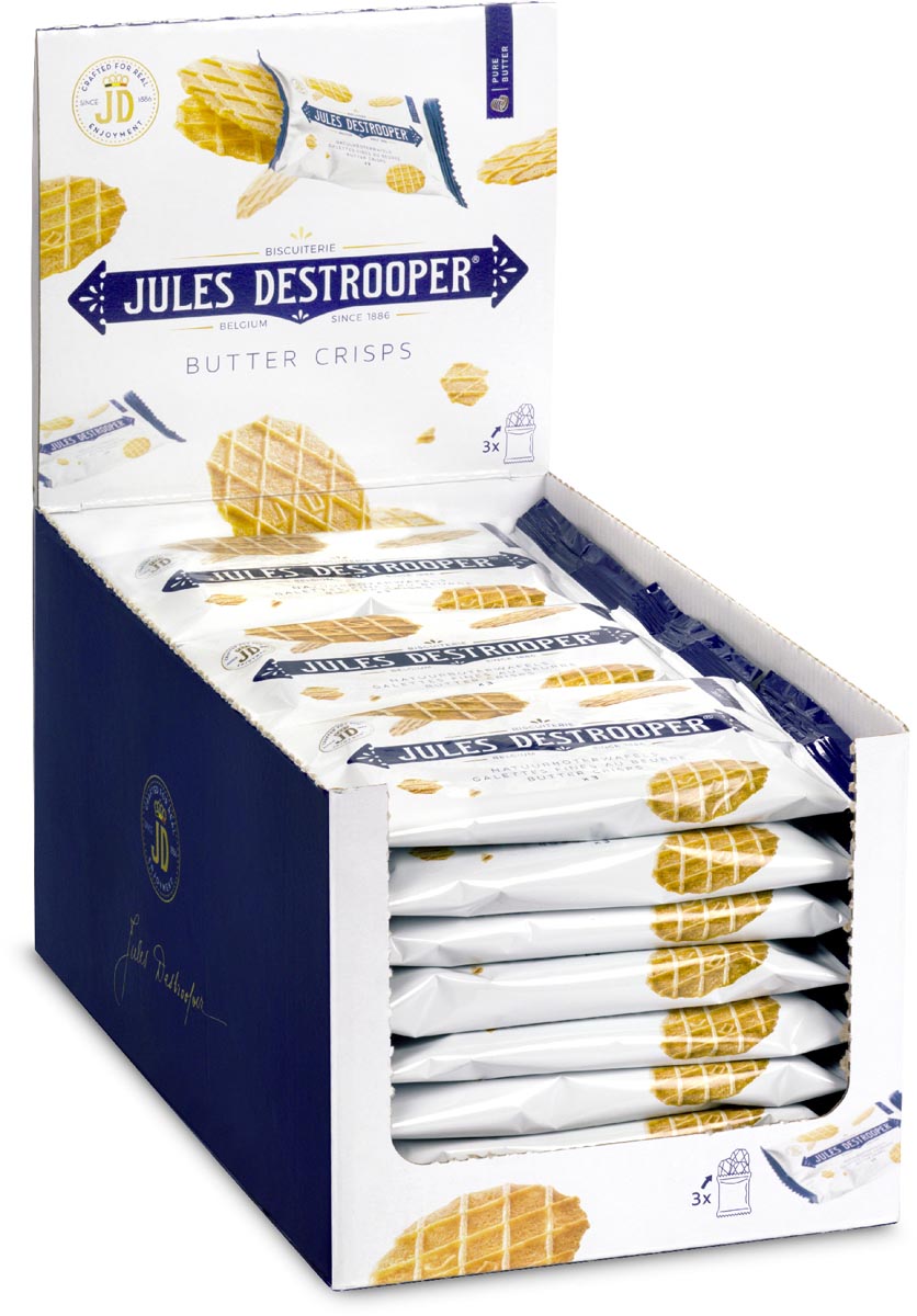 Jules Destrooper boterwafels, per 3 afbeelding