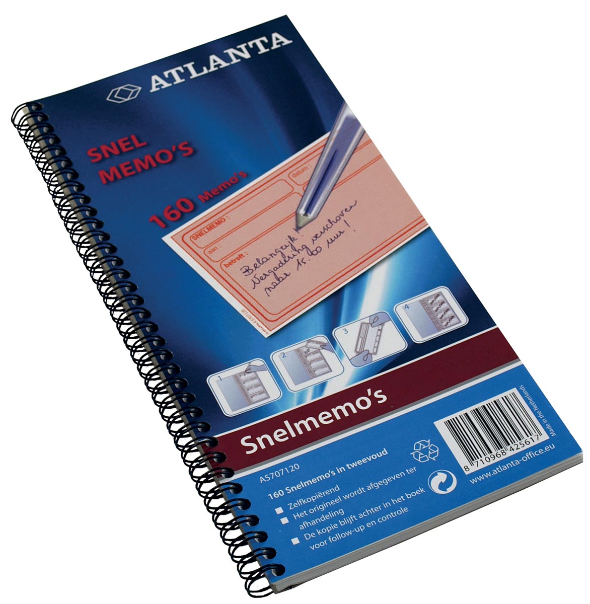 Atlanta snelmemo, 160 memo's