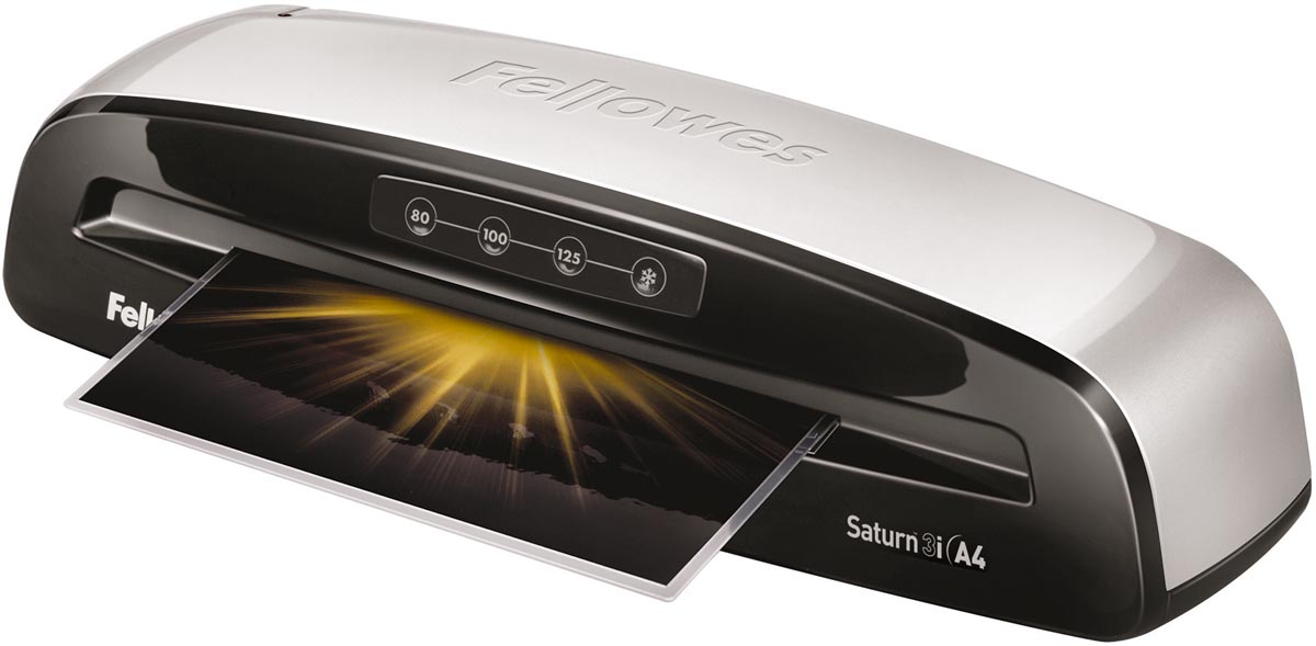 Fellowes lamineermachine Saturn 3i voor ft A4 Fellowes lamineermachine Saturn 3i voor ft A4
