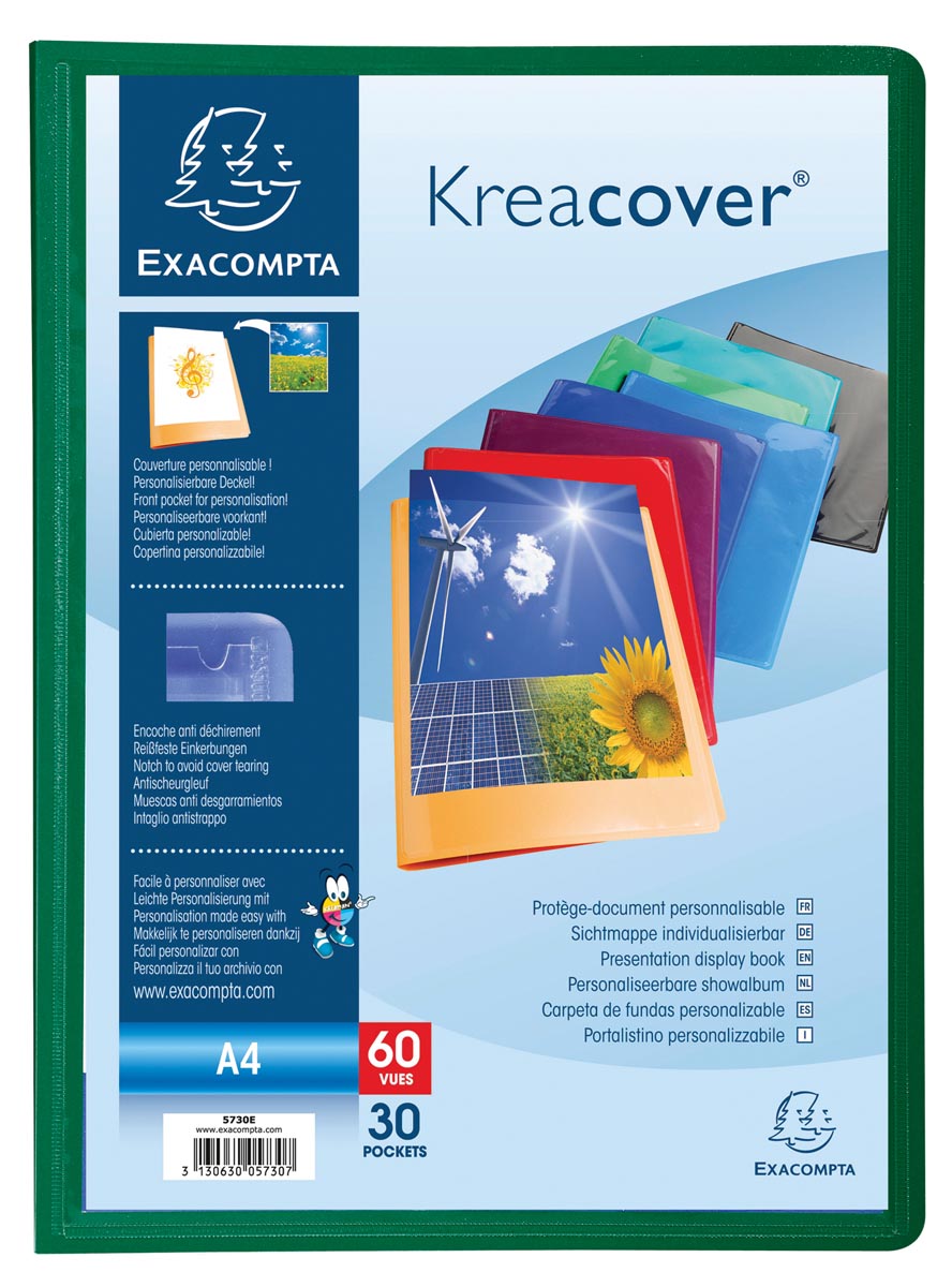 Exacompta showalbum Kreacover 30 tassen