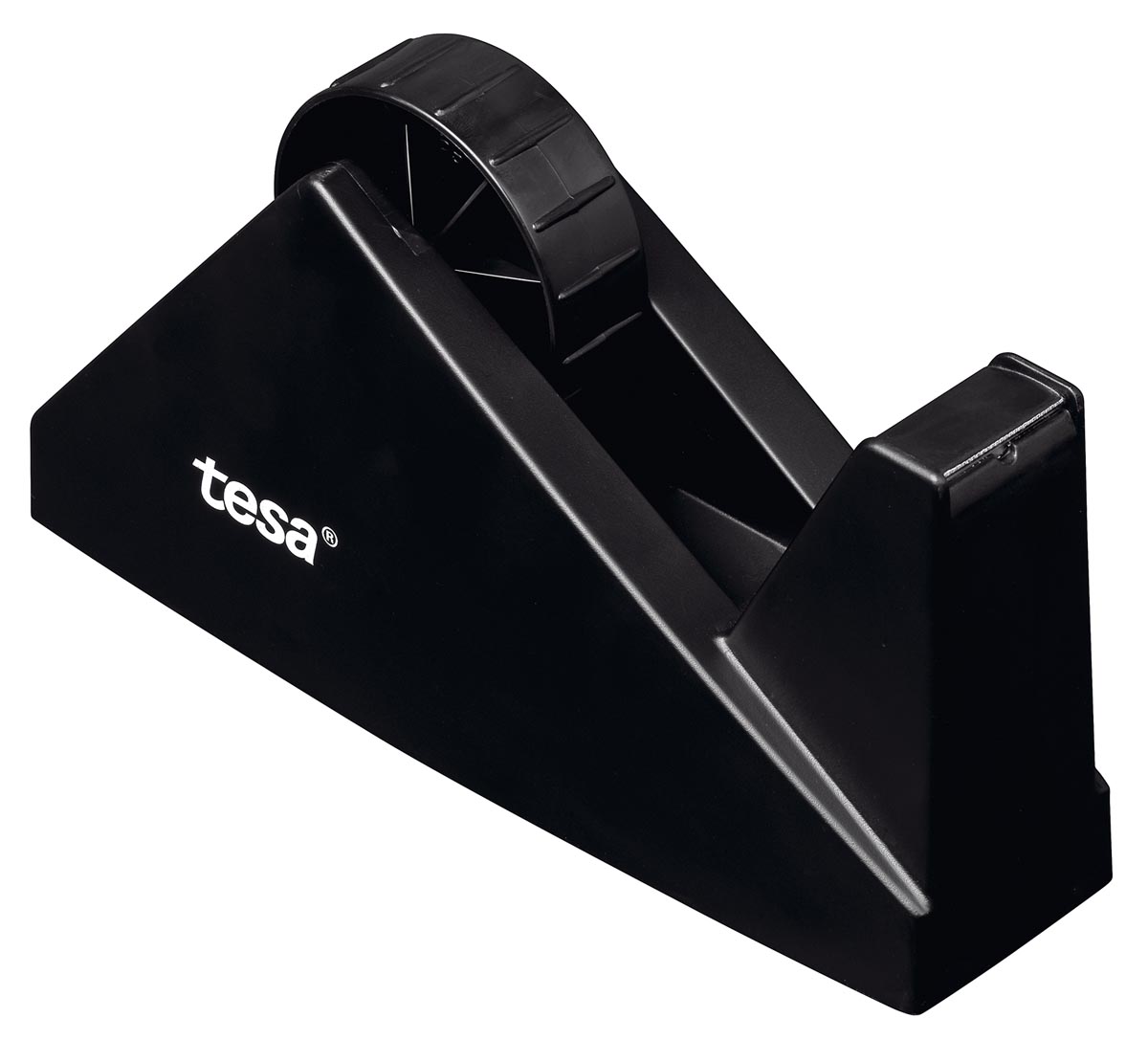 Tesa plakbandafroller Easy Cut Economy, zwart afbeelding