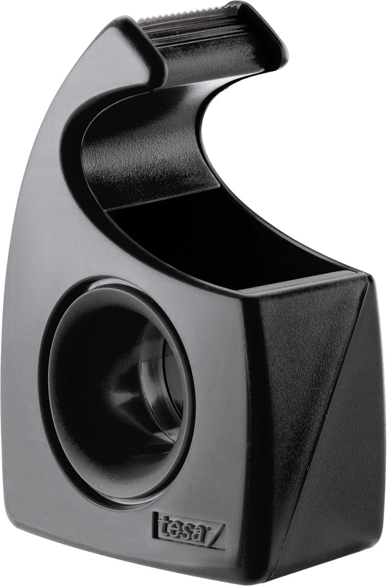 Tesa plakbandafroller Easy Cut, zwart