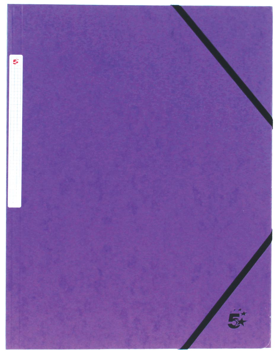 5 Star Elastomap 3 Kleppen Paars Pak Van 10 Stuks huismerk kopen in de aanbieding 5 Star Elastomap 3 Kleppen Paars Pak Van 10 Stuks huismerk kopen in de aanbieding