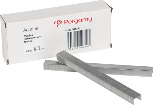 Pergamy agrafes pour pinces à agrafer