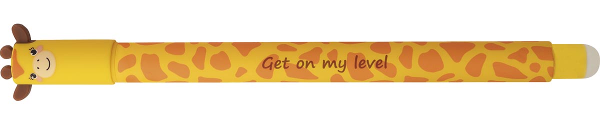 Eberhard Faber Animal Erase-It gelroller, giraf afbeelding