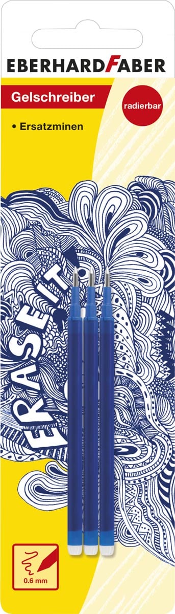 Eberhard Faber rollervulling, blauw afbeelding