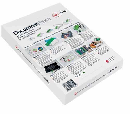 GBC Document lamineerhoes ft A4, 160 micron (2 x 80 micron), pak van 100 stuks