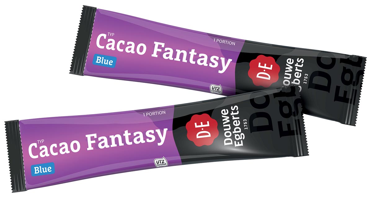 Douwe Egberts instant stick, Cacao fantasy, 1,5 g, doos van 100 stuks
