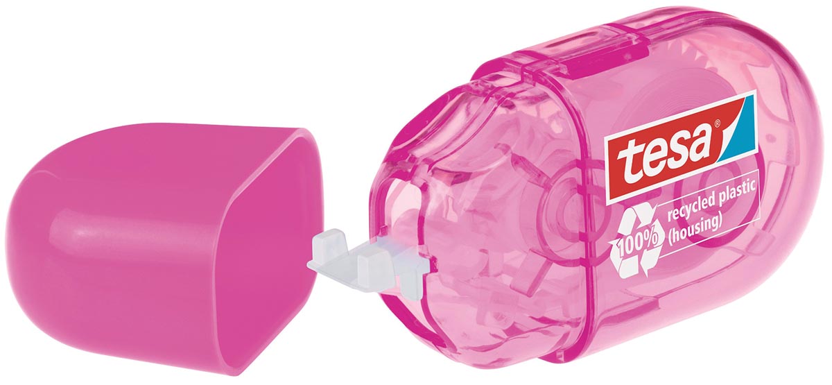 Tesa mini correctieroller roze
