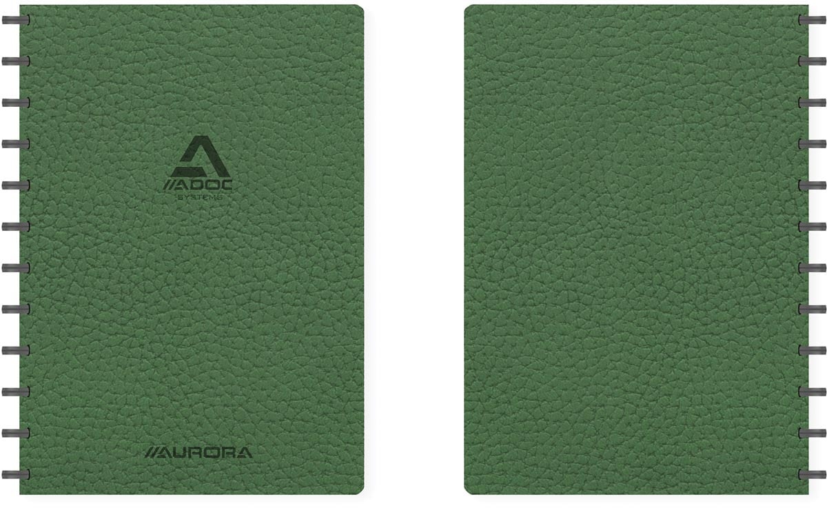 Adoc Business schrift, ft A4, 144 bladzijden, gelijnd, groen Adoc Business schrift, ft A4, 144 bladzijden, gelijnd, groen