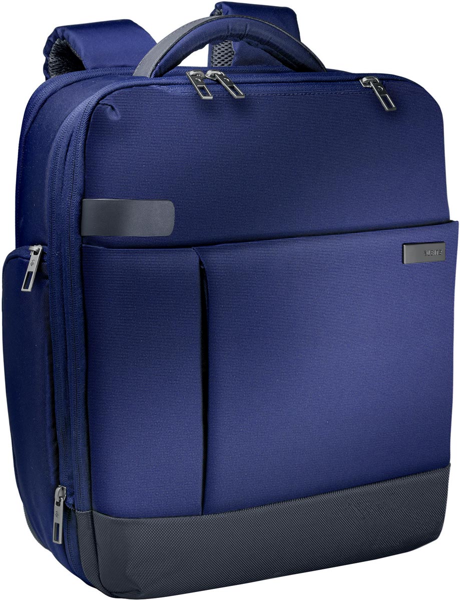 Leitz Rugzak SmartTravel 15,6 inch, blauw