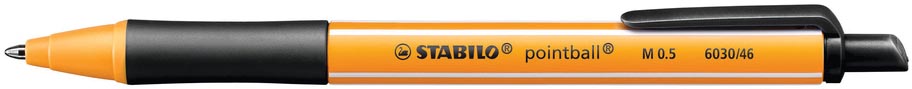 STABILO Pointball balpen, zwart