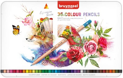 Bruynzeel kleurpotloden Expression, doos van 36 stuks-3