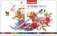 Bruynzeel crayons de couleur, boîte de 36 pièces