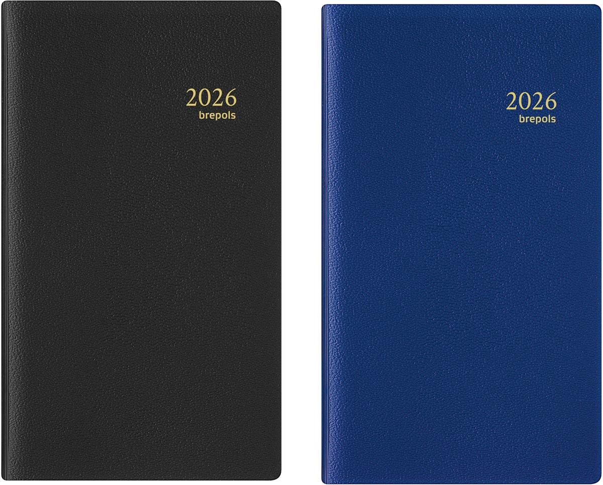 Brepols Plan-o-rama Genova, 2026, geassorteerde kleuren
