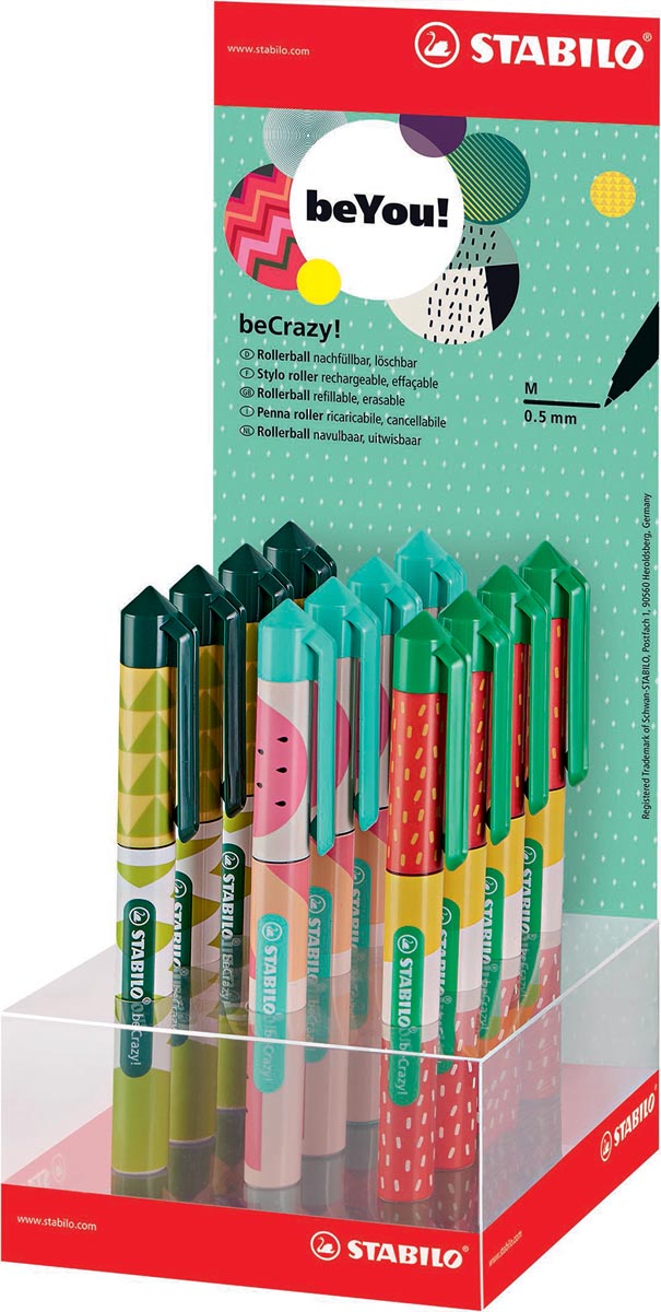 Stabilo Beyou Becrazy Roller Fruits Display Met 12 Stuks huismerk kopen in de aanbieding Stabilo Beyou Becrazy Roller Fruits Display Met 12 Stuks huismerk kopen in de aanbieding