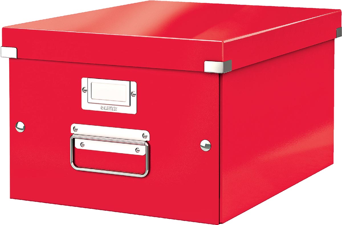 Leitz WOW opbergdoos Click & Store, ft M, rood afbeelding