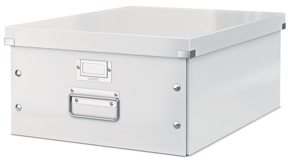 Leitz WOW opbergdoos Click & Store, ft A3, wit afbeelding