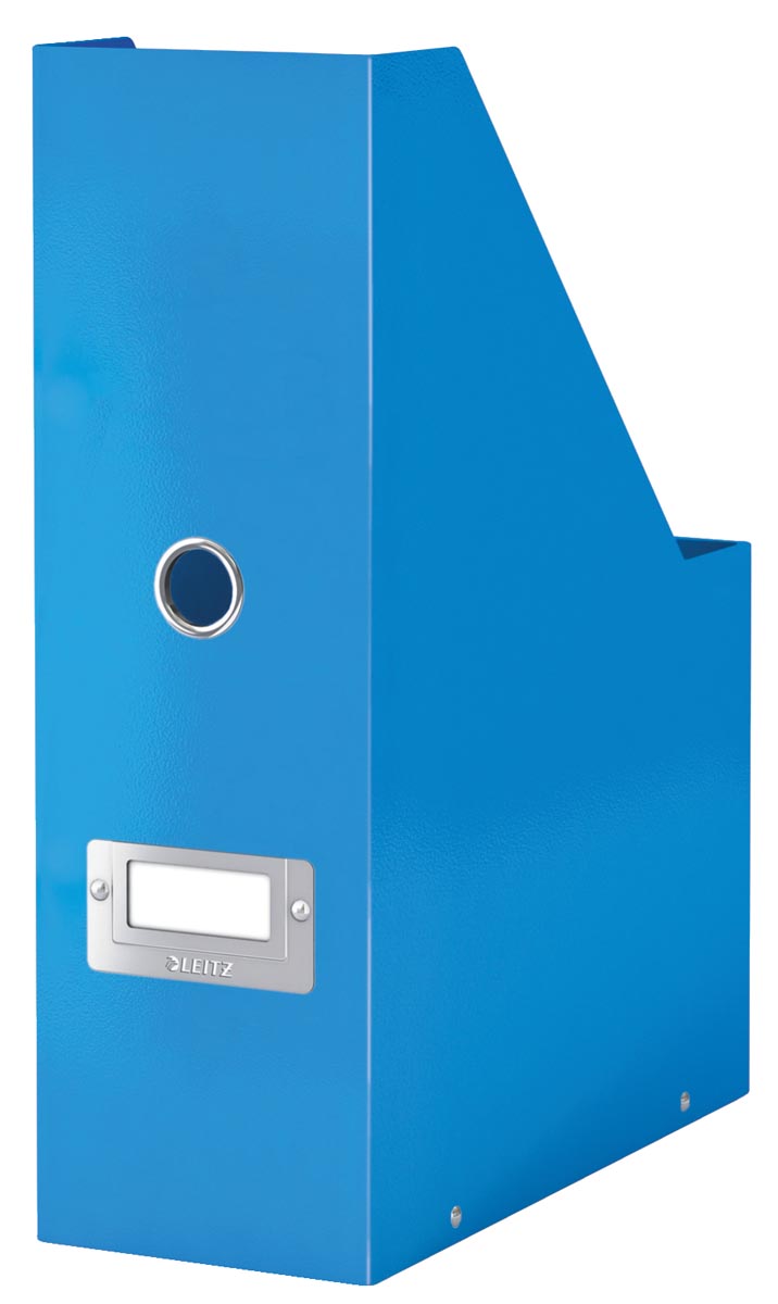 Leitz tijdschriftenhouder Wow Click & Store blauw