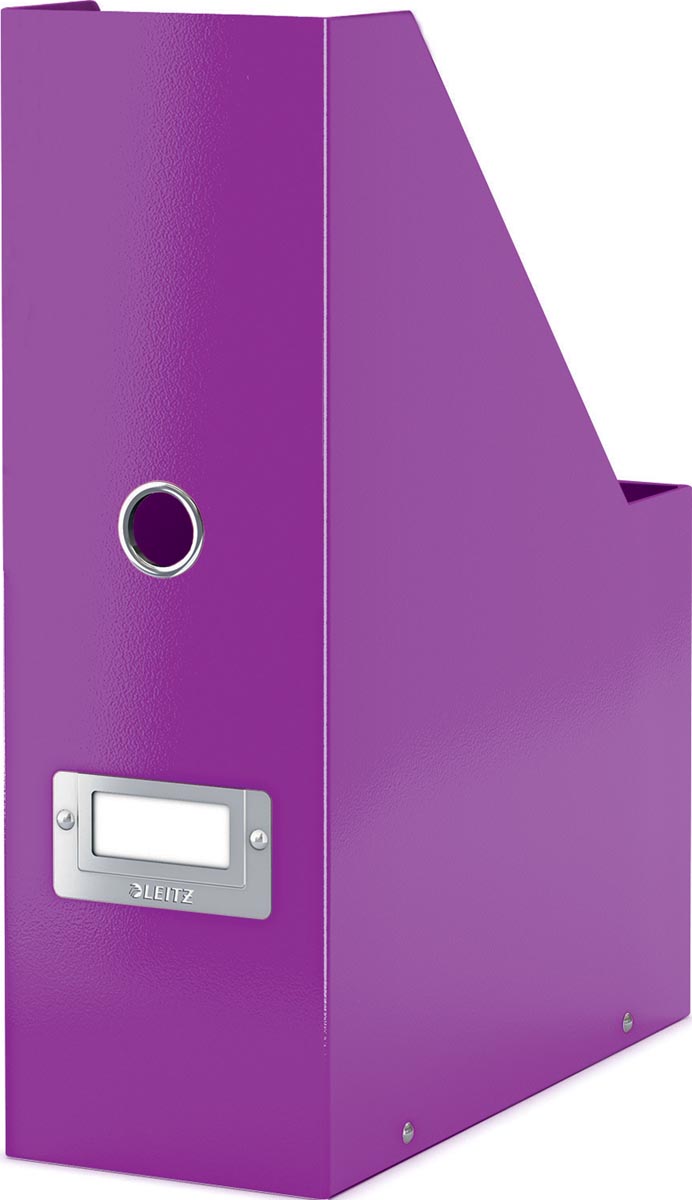 Leitz tijdschriftenhouder Wow Click & Store paars afbeelding
