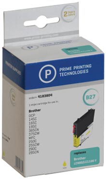 Prime Printing Inktcartridge Geel 260 Paginas Voor Brother Oem Lc 980Y huismerk kopen in de aanbieding