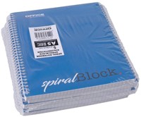 OFFICE products spiraalschrift, A5, 80 blad, geruit 5mm-2