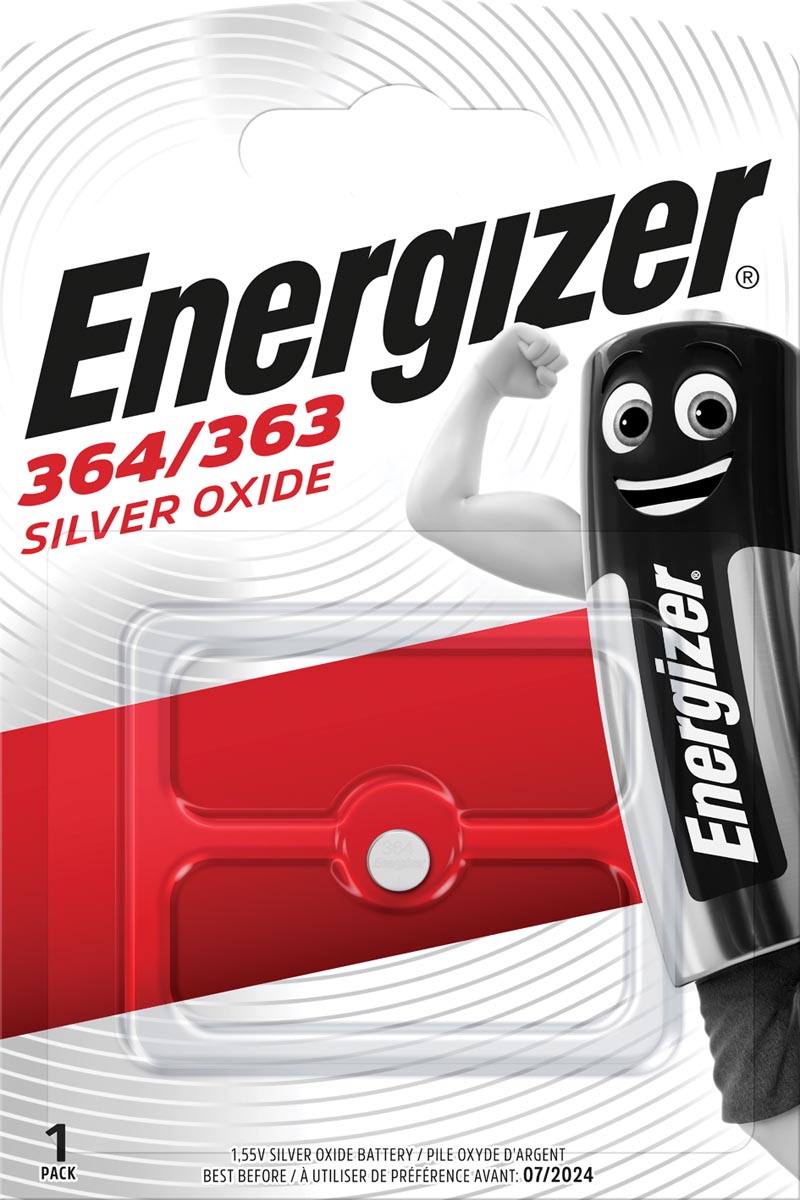 Energizer knoopcel 364/363, op blister afbeelding