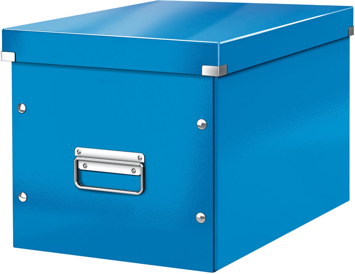 Leitz Click & Store kubus grote opbergdoos, donkerblauw