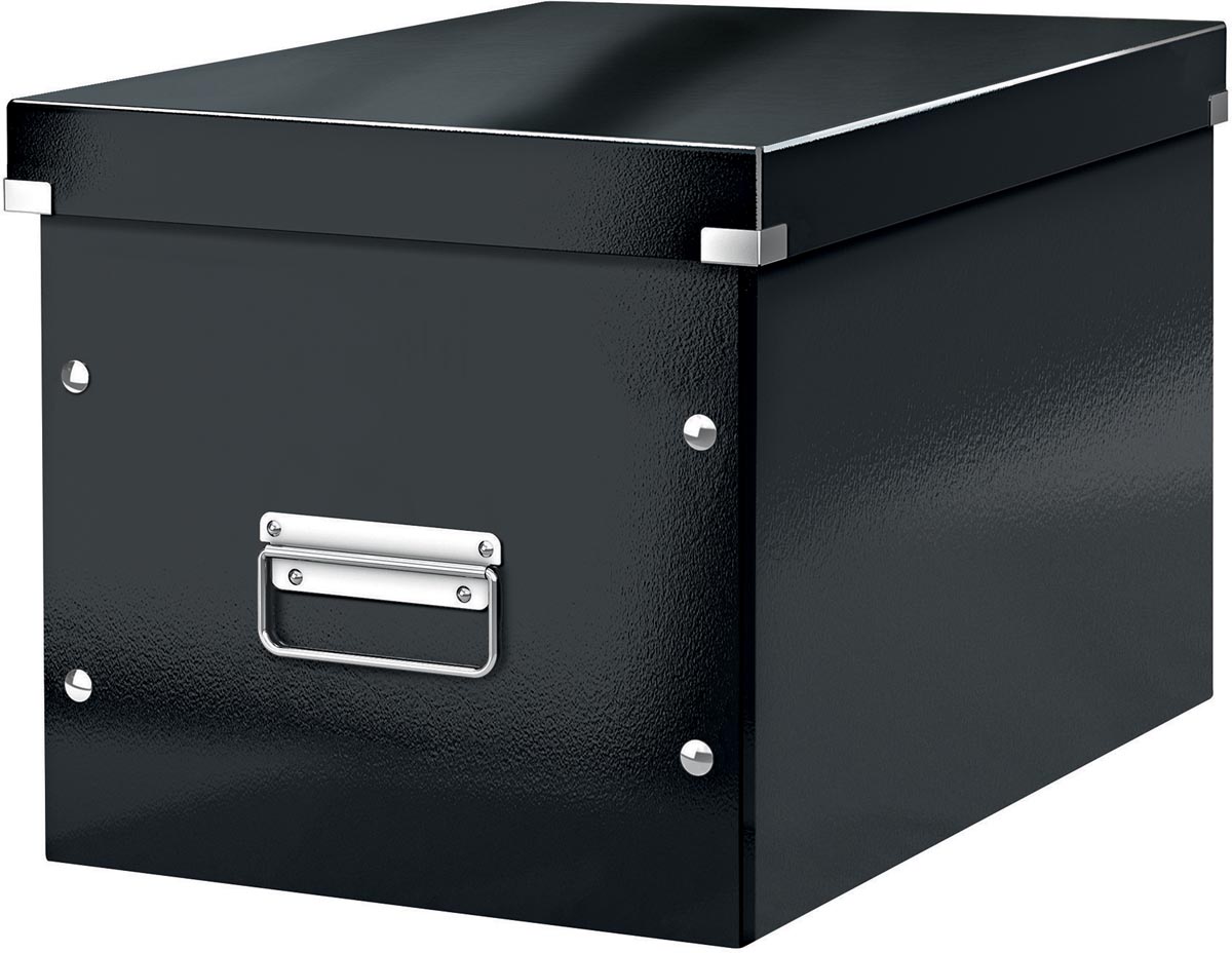 Leitz Click & Store kubus grote opbergdoos, zwart