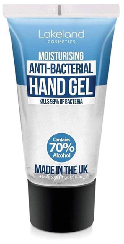 Desinfecterende handgel, 70% alcohol, tube van 50 ml afbeelding