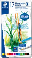 Staedtler aquarel potlood, metalen doos met 24 kleuren-2