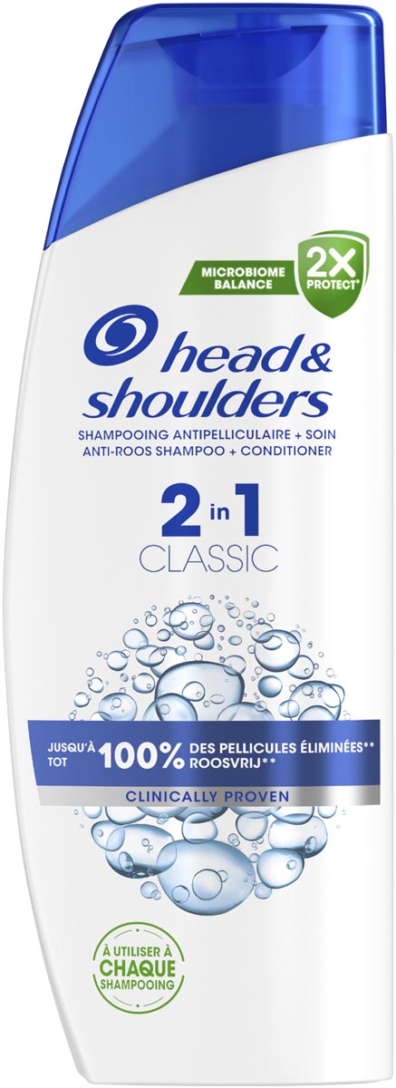 Head & Shoulders 2 in 1 Classic shampoo, fles van 300 ml afbeelding