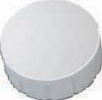 Maul Aimant Solid, 15 mm, 150 gr, boîte de 10 pièces, blanc