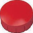 MAUL magneet Solid, 15 mm, trekkracht 150 gr, doos van 10 stuks, rood